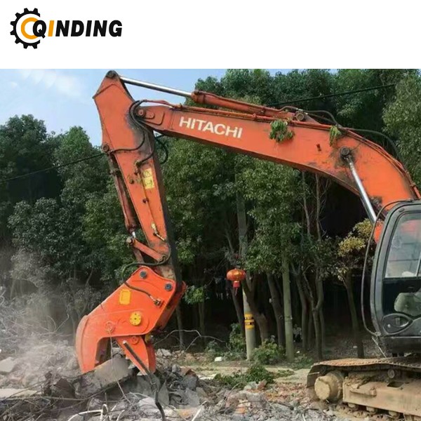 Hydraulic Steel Shear Cutter Pulverizer For Kubota Excavator