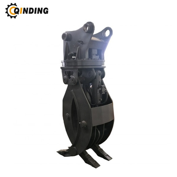 Factory Price 360 Degree Hydraulic Rotary Log Grapple for Excavator