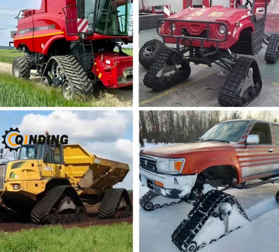 Agricultural Triangular Track Wheel Chassis for Class Undercarriage