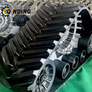  Triangle Track Wheel Undercarriage Chassis for Agricultural Harvester