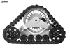 Triangular Rubber Tracked Undercarriage with Customers' Requirements for Agricultural Harvester 