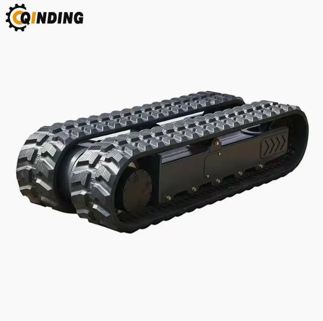 Qdrt-4t 4ton Rubber Track Chassis Side Frames