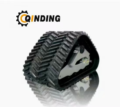 Agricultural triangular track Wheel Chassis - Land-friendly