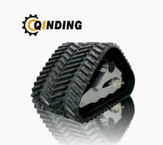 Agricultural triangular track Wheel Chassis - Land-friendly