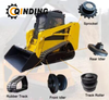 Skid Steer Loader Track Undercarriage Triangle Rubber Track Undercarriage 
