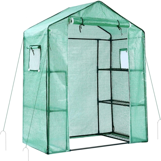 Small Green House Indoor Garden Winter PE Mini Plastic Greenhouse for Garden Rain Proof