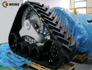  Triangle Rubber Tracked System Suit for Case Ih