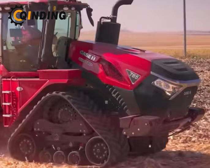 QDRT Agriculture Tracked Vehicle Crawler Chassis Rubber Track Undercarriage System for Case785