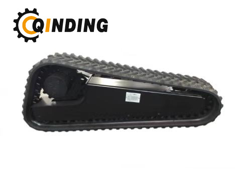 Skid Steer Loader Track Undercarriage Triangle Rubber Track Undercarriage 