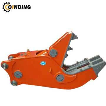 Single Oil Cylinder Excavator Pliers Hydraulic Alligator Shear