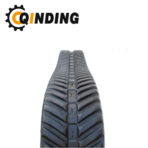 JCB 150T 320mm Wide Staggered Block Rubber Track 320x86x48