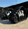 Agricultural triangular track Wheel Chassis - Land-friendly