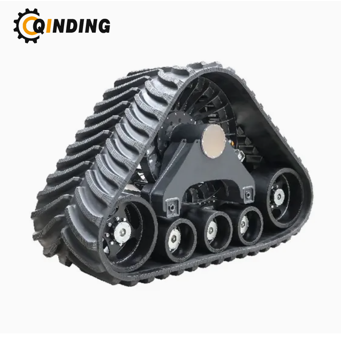 Triangular Rubber Tracked Wheel Chassis for CASE IH 5130 6130 7130 7140 7230 For Construction & Agriculture 