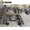QDRT-02T 2 Ton Rubber Track ageUndercarri Chassis for Crusher and Screener, Crawler Excacator,Crane 1815mm x 367mm x 230mm