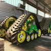 Triangular Rubber Tracked Undercarriage with Customers' Requirements for Agricultural Harvester 