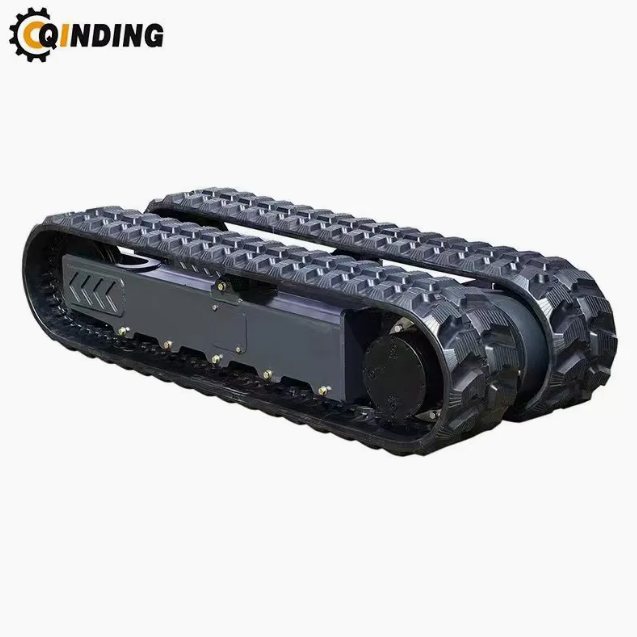 Qdrt-4t 4ton Rubber Track Chassis Side Frames