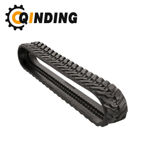 JCB 150T 320mm Wide Staggered Block Rubber Track 320x86x48