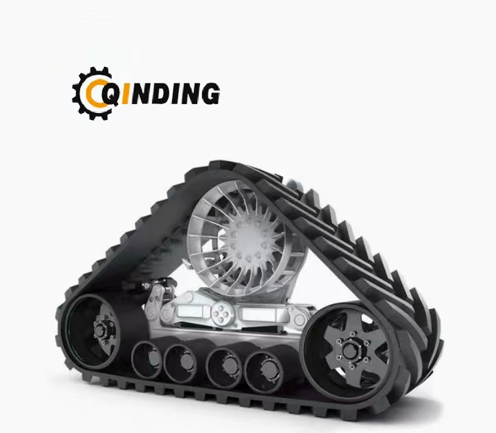  Triangle Track Wheel Undercarriage Chassis for Agricultural Harvester