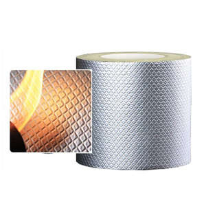 Heavy Duty Leak Proof Aluminum Foil Rubber Tape for Roof Patching Waterproof Butyl Tape