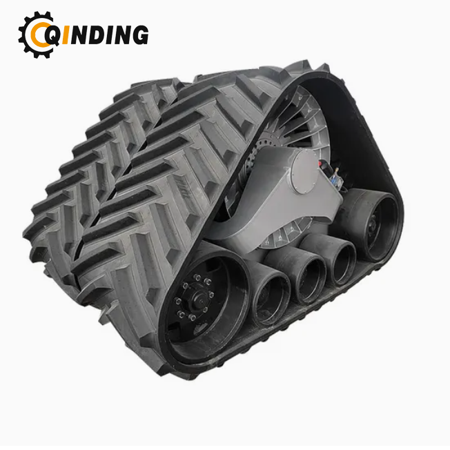 Triangular Rubber Tracked Wheel Chassis for CASE IH 5130 6130 7130 7140 7230 For Construction & Agriculture 