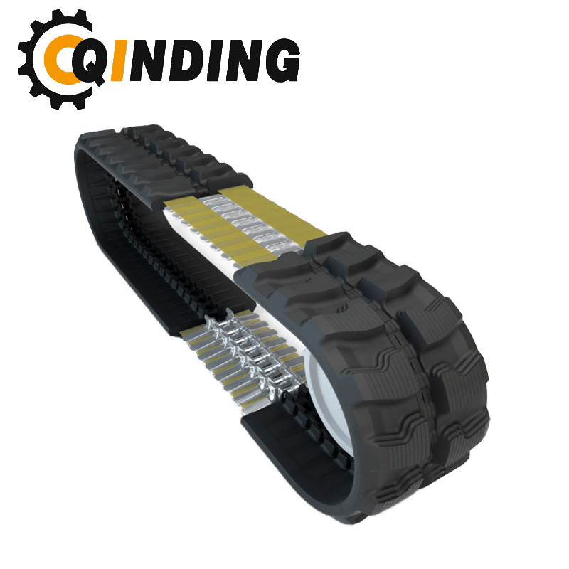 CAT 279D3 450mm Wide Zig Zag Rubber Track 450x86x56