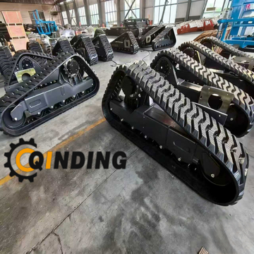Triangular Sliding Loader Rubber Chassis for Compact Loaders