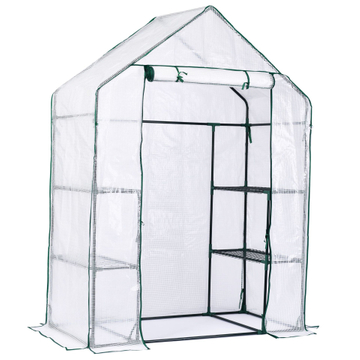 Portable Round Top Winter Garden Green House Polycarbonate Home Greenhouse Equipment