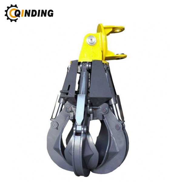 Factory Price 360 Degree Hydraulic Rotary Log Grapple for Excavator