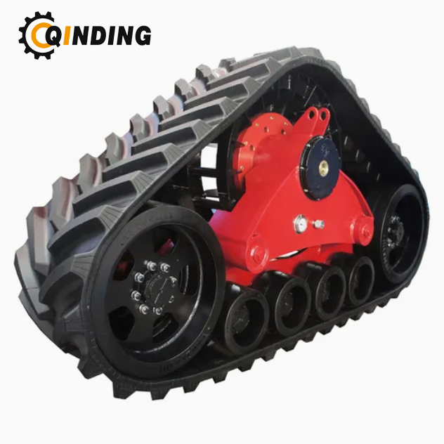 Triangular Rubber Tracked Wheel Chassis for CASE IH 5130 6130 7130 7140 7230 For Construction & Agriculture 