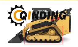 Skid Steer Loader Track Undercarriage Triangle Rubber Track Undercarriage 