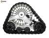 Triangular Rubber Tracked Undercarriage with Customers' Requirements for Agricultural Harvester 