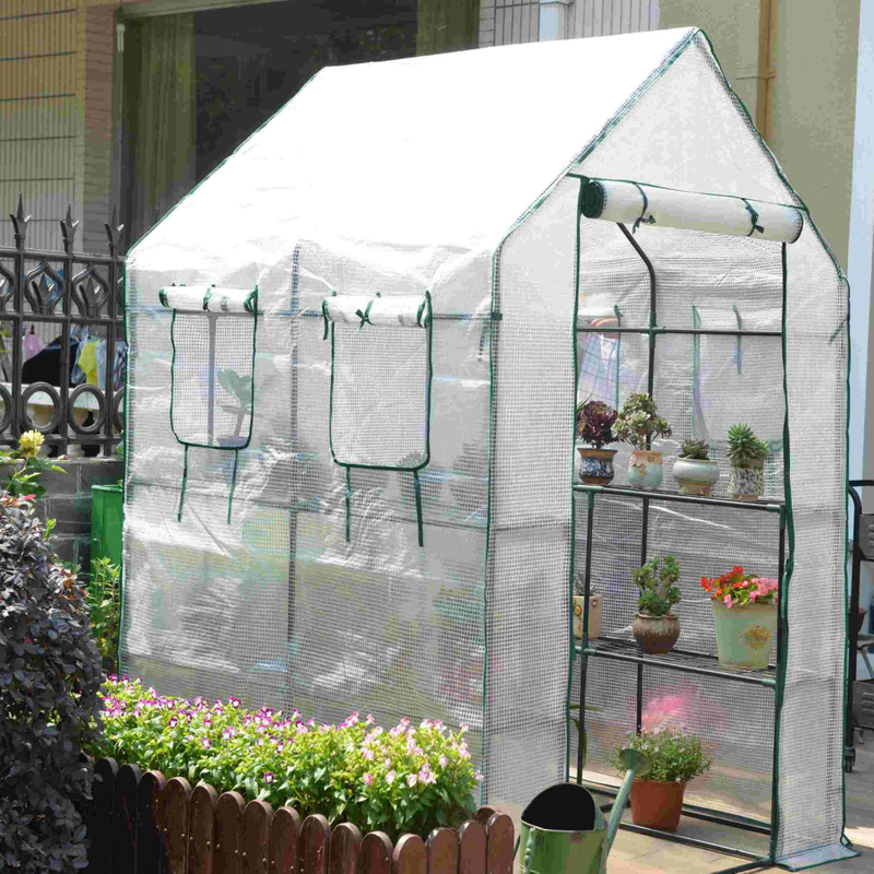 Agricultural Polytunnel Garden Greenhouse Green House Outdoor Hothouse Walk-in Greenhouse